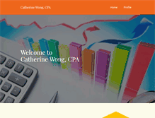 Tablet Screenshot of catherinecpa.com